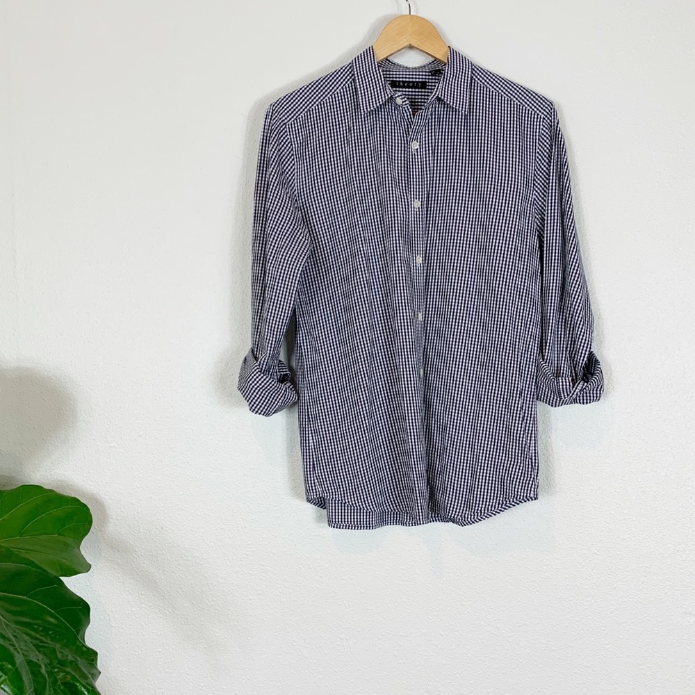Men Theory Button Down Shirt - image 6